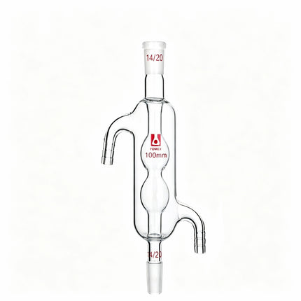 Professional Laboratory Borosilicate Glass Allihn Condenser 14/20 Joint 150mm 200mm 300mm