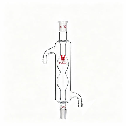 Professional Laboratory Borosilicate Glass Allihn Condenser 14/20 Joint 150mm 200mm 300mm