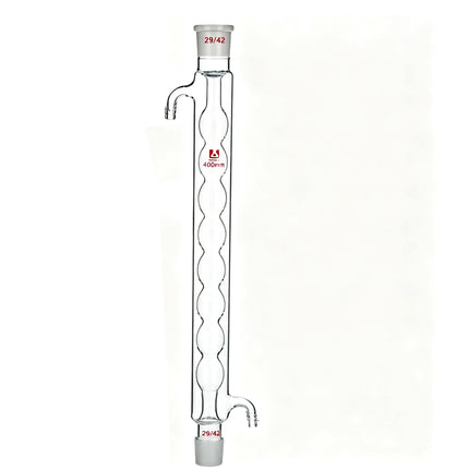 Borosilicate Glass Lab Allihn Distillation Column 29/42 Conical Joint 200mm 300mm 500mm