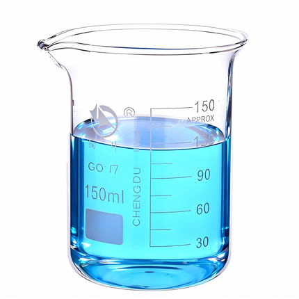Glass Beaker Laboratory Glassware Low Form Griffin 3.3 Borosilicate Printed Graduation