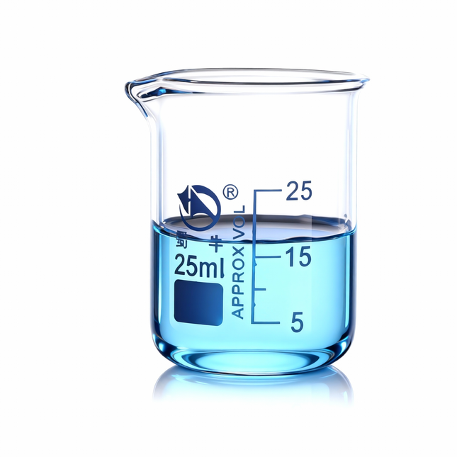 Glass Beaker Laboratory Glassware Low Form Griffin 3.3 Borosilicate Printed Graduation