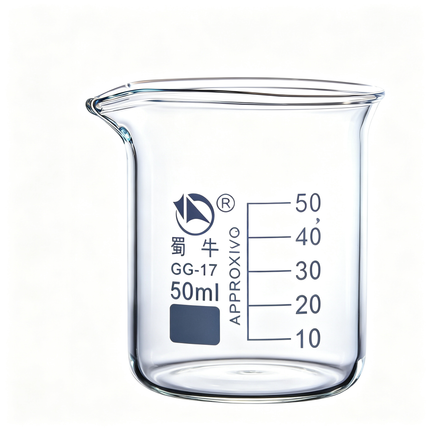 Glass Beaker Laboratory Glassware Low Form Griffin 3.3 Borosilicate Printed Graduation