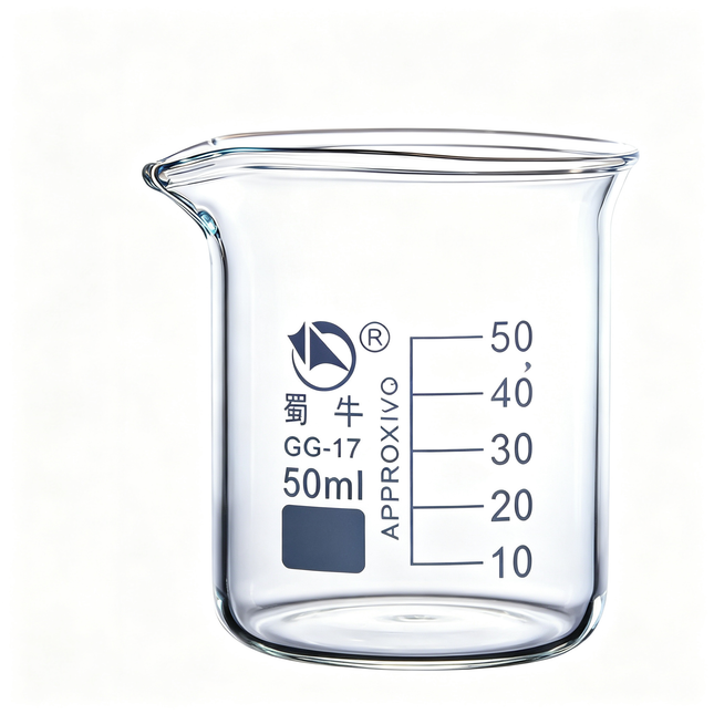 Glass Beaker Laboratory Glassware Low Form Griffin 3.3 Borosilicate Printed Graduation