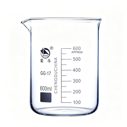 Glass Beaker Laboratory Glassware Low Form Griffin 3.3 Borosilicate Printed Graduation