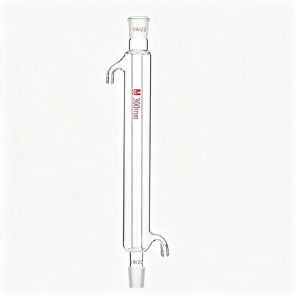 Laboratory Borosilicate 3.3 Glass Liebig Condenser Lab Chemistry Distillation Column 19/22 Joint