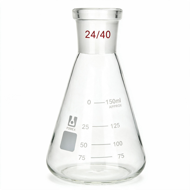 Borosilicate Glass Erlenmeyer Flask ST 24/40 Joint 50ml 100ml 250ml 500ml 1000ml 2000ml