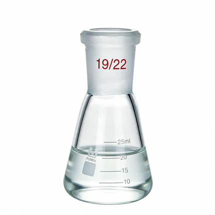 Borosilicate Glass Erlenmeyer Flask 19/22 Joint 25ml 50ml 100ml 250ml 500ml 1000ml