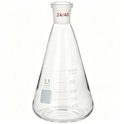 Borosilicate Glass Erlenmeyer Flask ST 24/40 Joint 50ml 100ml 250ml 500ml 1000ml 2000ml