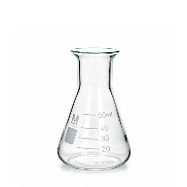 Borosilicate Wide Mouth Erlenmeyer Conical Flask Capacity 50ml 100ml 250ml 500ml 1000ml 3000ml