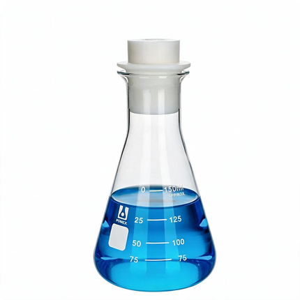 Borosilicate 3.3 Wide Mouth Conical Flask with Stopper 50ml to 5000ml