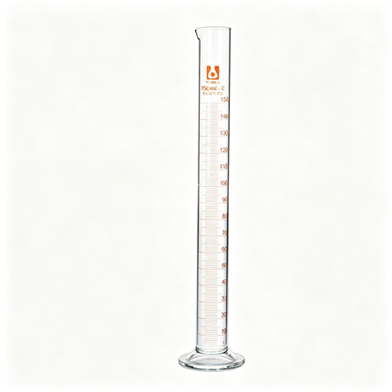 Laboratory Glass Graduated Cylinder Borosilicate 3.3 Heavy Wall Measuring Cylinder 10ml to 1000ml