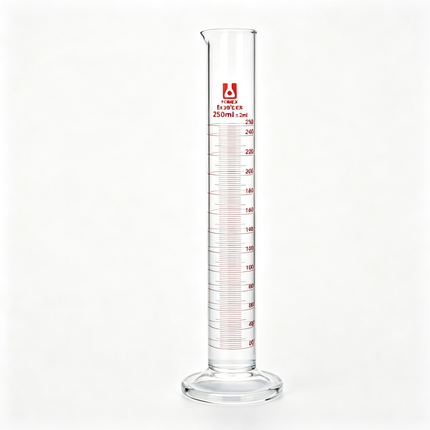 Laboratory Glass Graduated Cylinder Borosilicate 3.3 Heavy Wall Measuring Cylinder 10ml to 1000ml