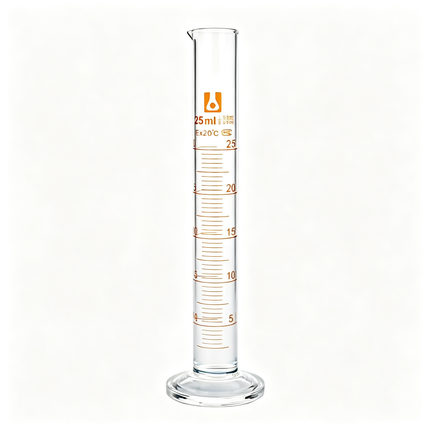 Laboratory Glass Graduated Cylinder Borosilicate 3.3 Heavy Wall Measuring Cylinder 10ml to 1000ml