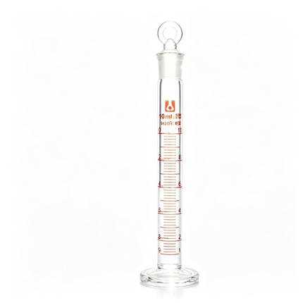 Borosilicate Glass Graduated Cylinder with Ground Glass Stopper Measuring Mixing Cylinder