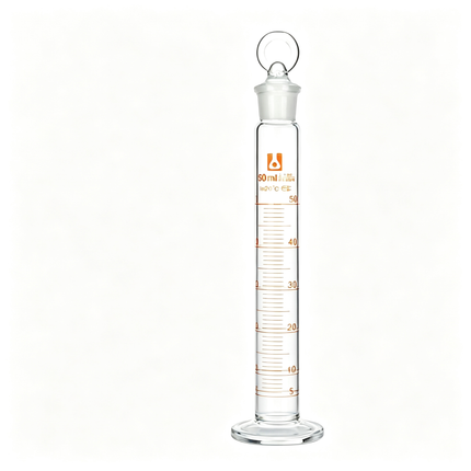 Borosilicate Glass Graduated Cylinder with Ground Glass Stopper Measuring Mixing Cylinder