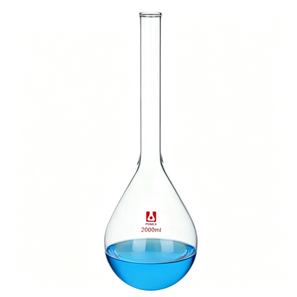 Kjeldahl Flask Heavy Wall Long Neck Lab Borosilicate Glass 100ml 250ml 500ml 1000ml