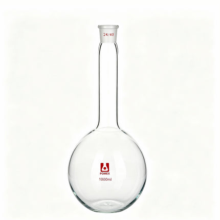 Kjeldahl Flask Borosilicate Lab Glassware with 24/40 Standard Taper Outer Joint 100ml 250ml 500ml 1000ml