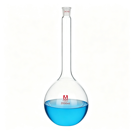 Kjeldahl Flask Borosilicate Lab Glassware with 24/40 Standard Taper Outer Joint 100ml 250ml 500ml 1000ml