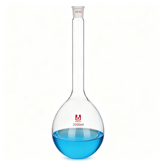 Kjeldahl Flask Borosilicate Lab Glassware with 29/42 Outer Joint 1000ml 2000ml 3000ml