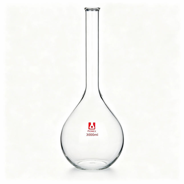 Kjeldahl Flask Heavy Wall Long Neck Lab Borosilicate Glass 100ml 250ml 500ml 1000ml