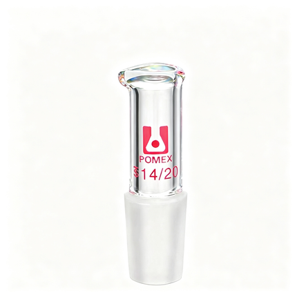 Borosilicate Glass Liquid Pour Out Adapters 14/20, 19/22, 24/40, 29/42 Joints Laboratory Pouring Adapters