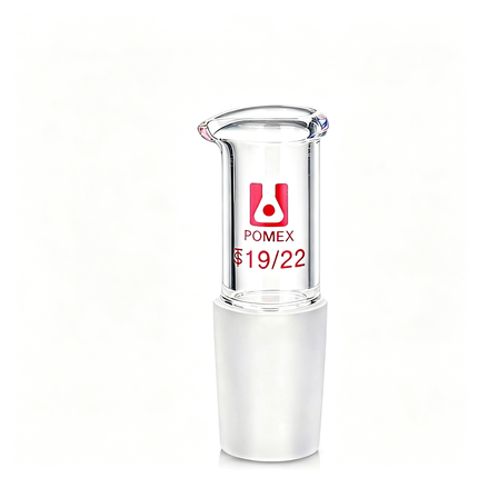 Borosilicate Glass Liquid Pour Out Adapters 14/20, 19/22, 24/40, 29/42 Joints Laboratory Pouring Adapters