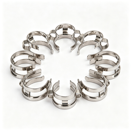 Metal Joint Clips Lab Glassware Joints 14/20, 19/22, 24/40, 29/42 Standard Conical Interface