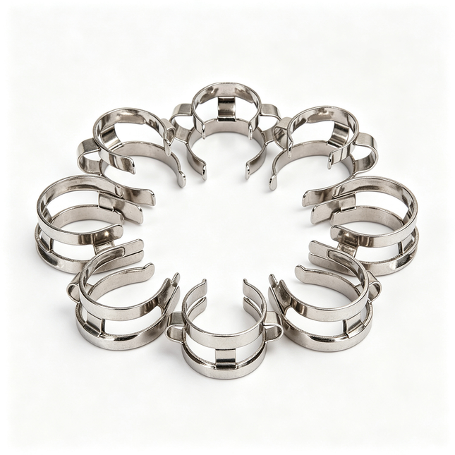 Metal Joint Clips Lab Glassware Joints 14/20, 19/22, 24/40, 29/42 Standard Conical Interface
