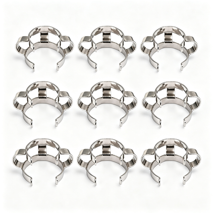 Metal Joint Clips Lab Glassware Joints 14/20, 19/22, 24/40, 29/42 Standard Conical Interface