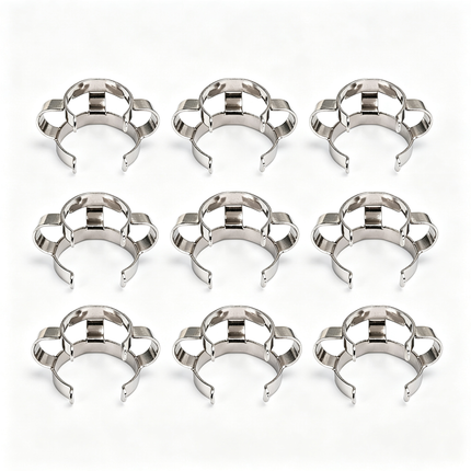 Metal Joint Clips Lab Glassware Joints 14/20, 19/22, 24/40, 29/42 Standard Conical Interface