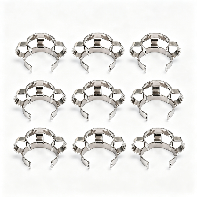 Metal Joint Clips Lab Glassware Joints 14/20, 19/22, 24/40, 29/42 Standard Conical Interface