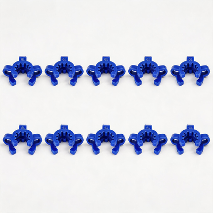 Plastic Lab Keck Clamp Joint Clips for Standard Glassware Joints 14/20, 19/22, 24/40, 29/42 Conical Interface