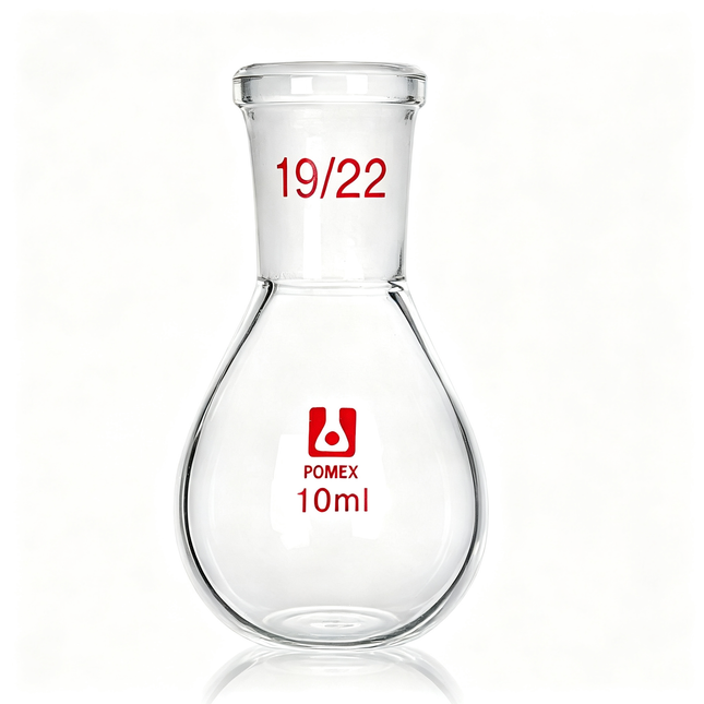 Heavy Wall Rotary Evaporator Recovery Flask Borosilicate Glass 19/22 Outer Joint 100ml 250ml 500ml
