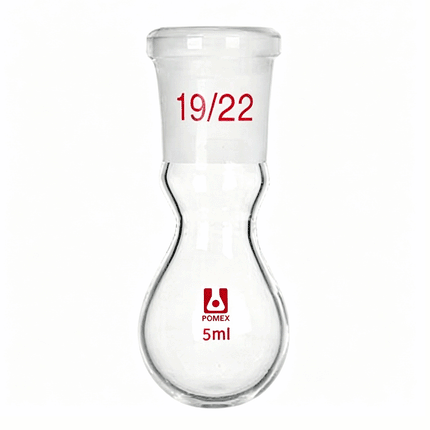 Heavy Wall Rotary Evaporator Recovery Flask Borosilicate Glass 19/22 Outer Joint 100ml 250ml 500ml