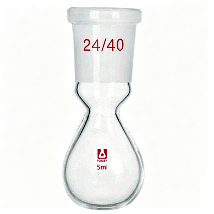 Laboratory Glassware Rotary Evaporator Recovery Flask Borosilicate Glass 24/40 Standard Outer Joint 100ml 250ml 500ml