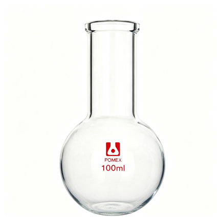 Lab Glassware Long Neck Round Bottom Flask Borosilicate Glass Heavy Wall 50ml to 5000ml
