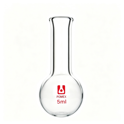 Lab Glassware Long Neck Round Bottom Flask Borosilicate Glass Heavy Wall 50ml to 5000ml