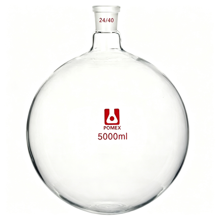Borosilicate Glass Laboratory One Neck Round Bottom Flask with 24/40 Standard Taper Outer Joint 100ml 250ml 500ml 1000ml
