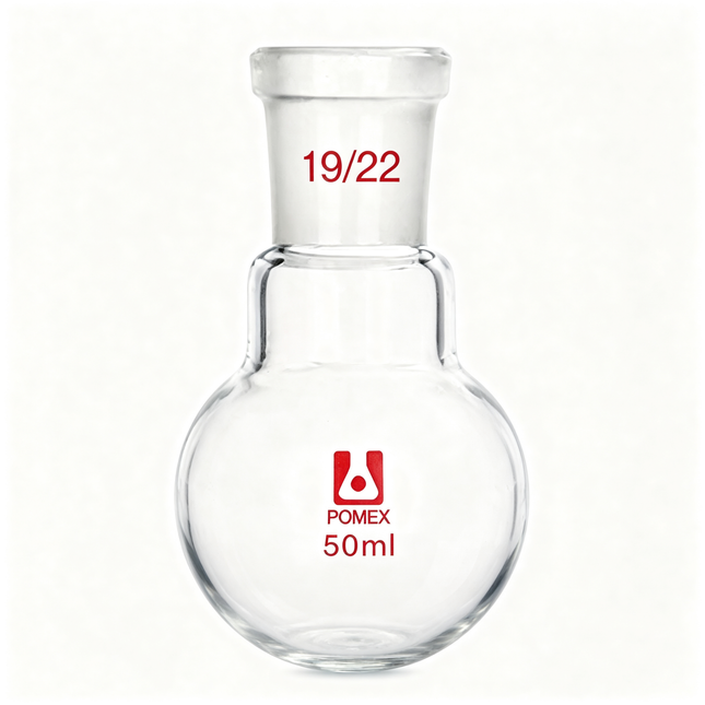 Glass One Neck Round Bottom Flask with 19/22 Taper Outer Joint 500ml 250ml 100ml 1000ml