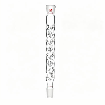 Laboratory Borosilicate Glass Fractional Column Vigreux Distillation Column with Indentations 24/40 Joints