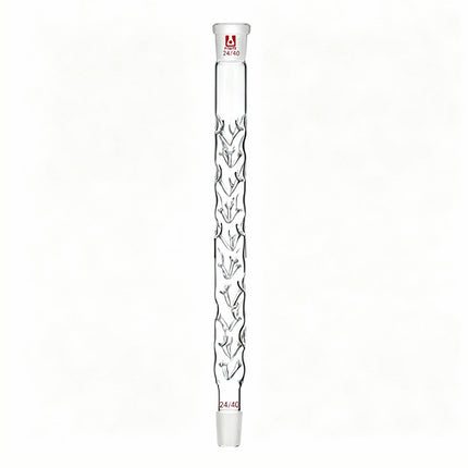 Laboratory Borosilicate Glass Fractional Column Vigreux Distillation Column with Indentations 24/40 Joints