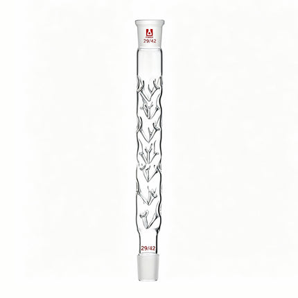 Laboratory Fractional Column Vigreux Distillation Column with Indentations 29/42 Joints Borosilicate Glass Fractional Distillation Purification