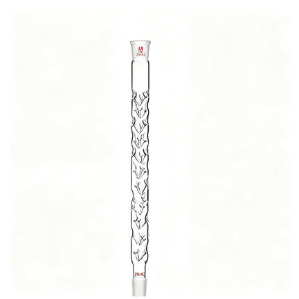 Laboratory Fractional Column Vigreux Distillation Column with Indentations 29/42 Joints Borosilicate Glass Fractional Distillation Purification
