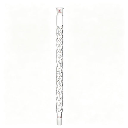 Laboratory Fractional Column Vigreux Distillation Column with Indentations 29/42 Joints Borosilicate Glass Fractional Distillation Purification
